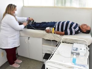 Saúde realiza 290 exames de eletrocardiograma no mutirão do Ceme
