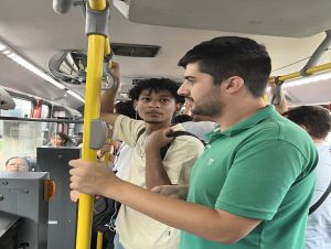Vereador Bruno faz trajeto de ônibus à Cidade Aracy e enviará relatório para melhorias