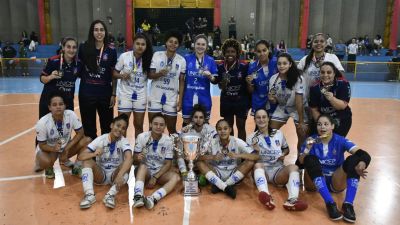Futsal Feminino sub-20 de São Carlos conquista vice-campeonato da Copa Paulista