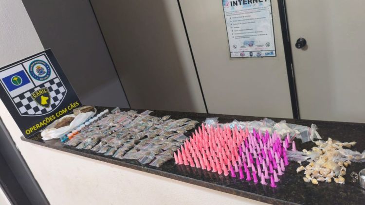 Guarda Municipal apreende grande quantidade de drogas em área de preservação no Jockey Club