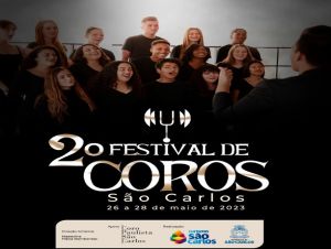 São Carlos vai realizar segundo festival de coros no CENACON