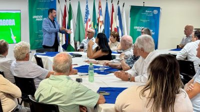 Jùlio Cesar visita Rotary Club de São Carlos e apresenta palestra “São Carlos Consciente”