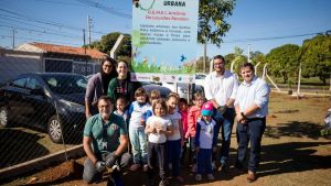 Mini floresta urbana transforma espaço escolar e reforça educação ambiental em São Carlos