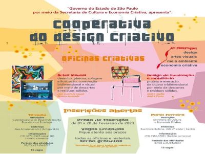 Tambaú receberá atividades do projeto Cooperativa do Design Criativo