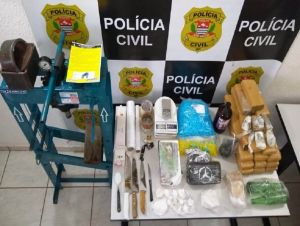 Polícia estoura laboratório do tráfico de drogas em Araraquara