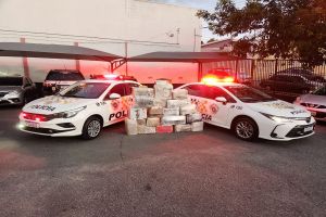 PM Rodoviária prende irmãos com 500 kg de pasta base em Campinas