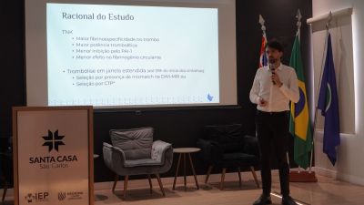 Santa Casa participa de estudo com medicamento usado mundialmente para AVC