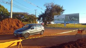 Interdição para instalação de redes de drenagem e esgoto