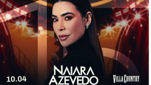 Naiara Azevedo lança o DVD Naiara 15 no Villa Country em show especial no dia 10 de abril