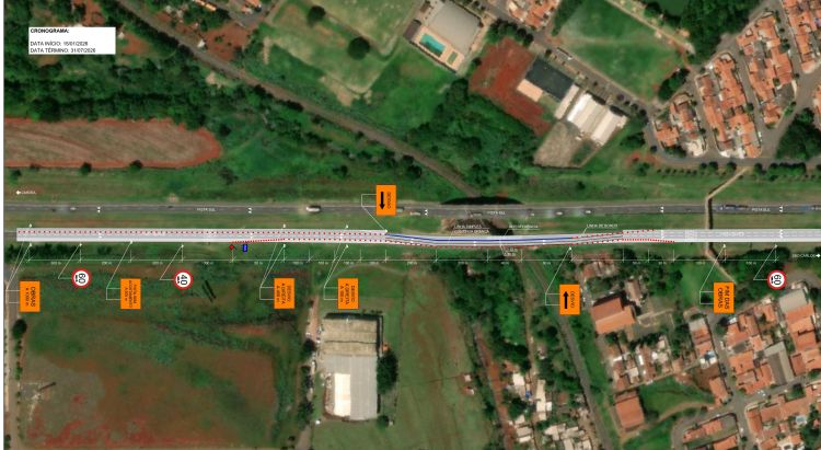 SP 310 terá sinalização especial a partir de segunda em Cordeirópolis