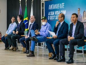 Prefeito participa da inauguração do SEST/SENAT em São Carlos