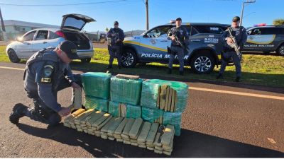 PM prende traficante com mais de 150 kg de maconha durante operação