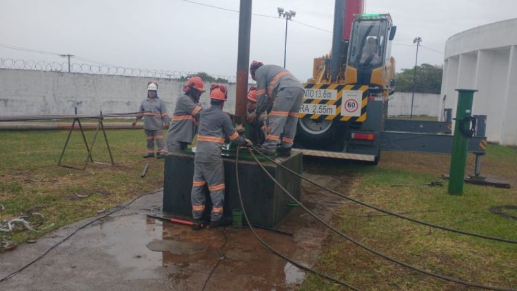 Saae finaliza manutenção preventiva no poço do Boa Vista