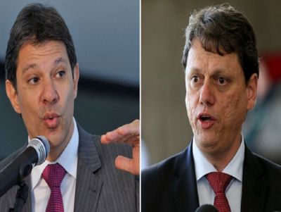 Tarcísio tem 57,5% dos votos válidos; Haddad, 42,5%, aponta Paraná Pesquisas