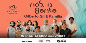 Gilberto Gil e Família em grande show no Espaço Unimed
