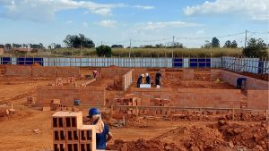 Avançam as obras da nova UBS do Jardim Ipanema / Ibirás