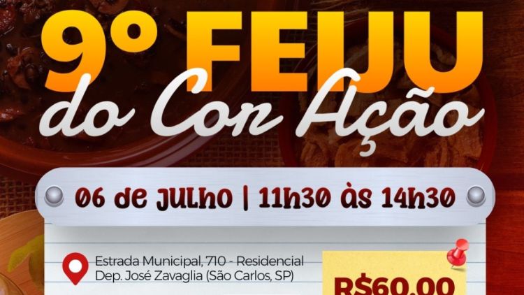 Projeto Cor Ação Promove Feijoada Beneficente em São Carlos com Sabor e Solidariedade
