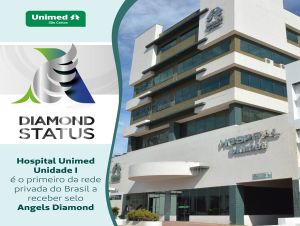 Hospital da Unimed São Carlos é o primeiro da rede privada do Brasil a receber selo Angels Diamond