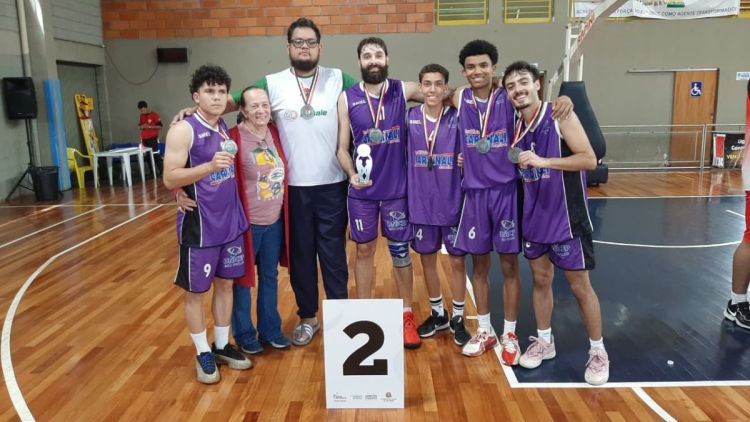 São Carlos conquista vice-campeonato no basquete 3x3 dos Jogos Regionais