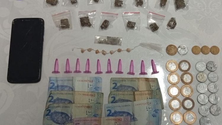 Guarda Municipal prende suspeito por tráfico durante patrulhamento no Jardim Cruzado