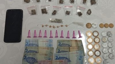 Guarda Municipal prende suspeito por tráfico durante patrulhamento no Jardim Cruzado