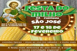 Paróquia São José realiza Festa do Milho neste final de semana