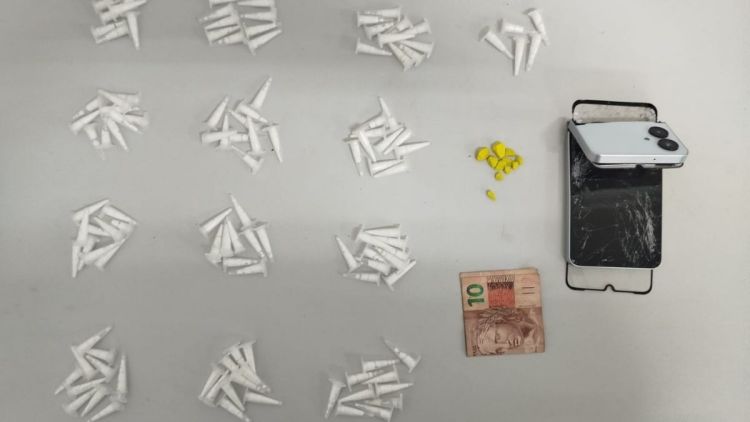 Polícia Militar prende traficante e apreende grande quantidade de cocaína no bairro Nova Itirapina